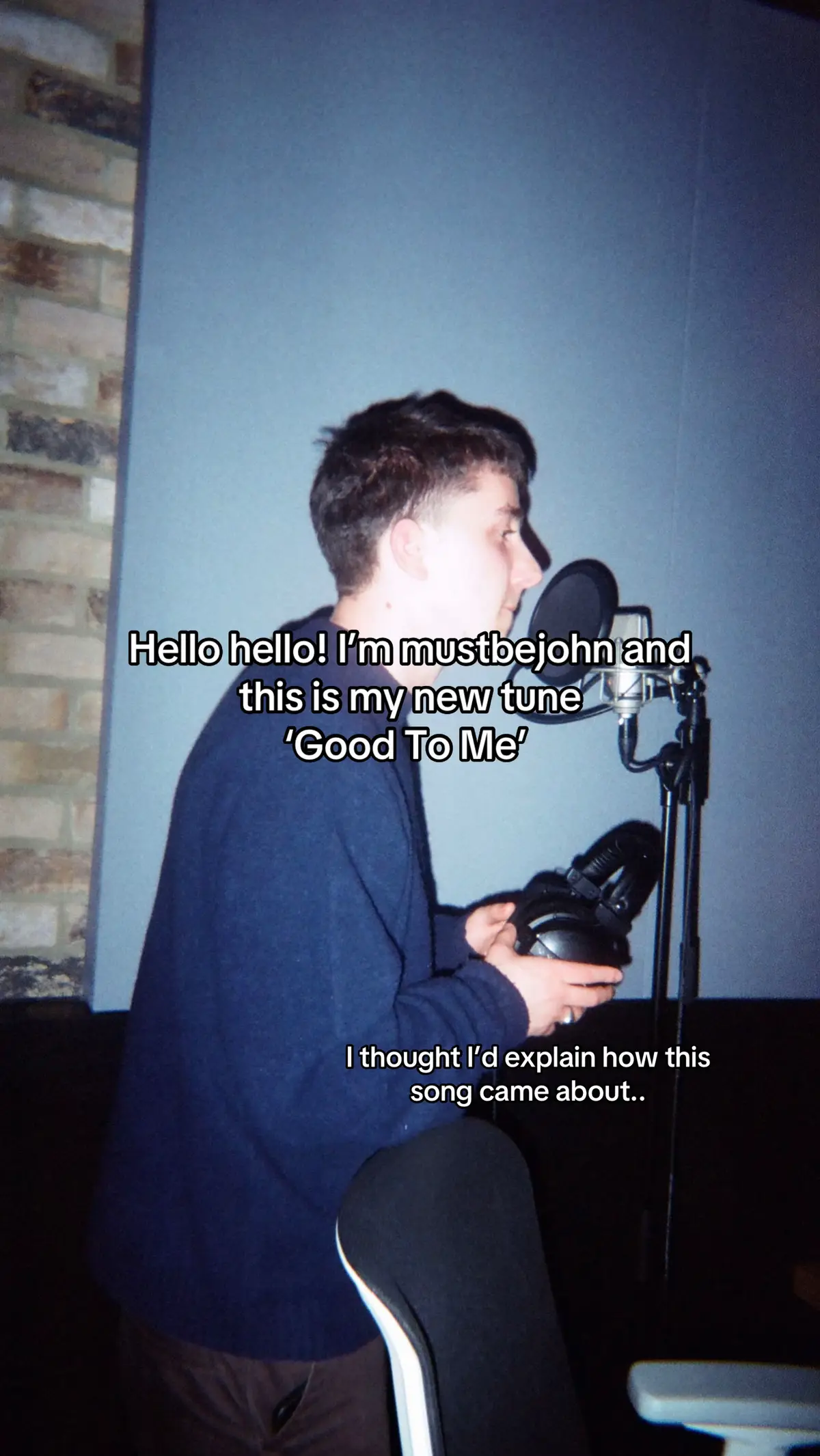 Little bit of insight into the new tune! #fyp #mustbejohn #behindthesong 