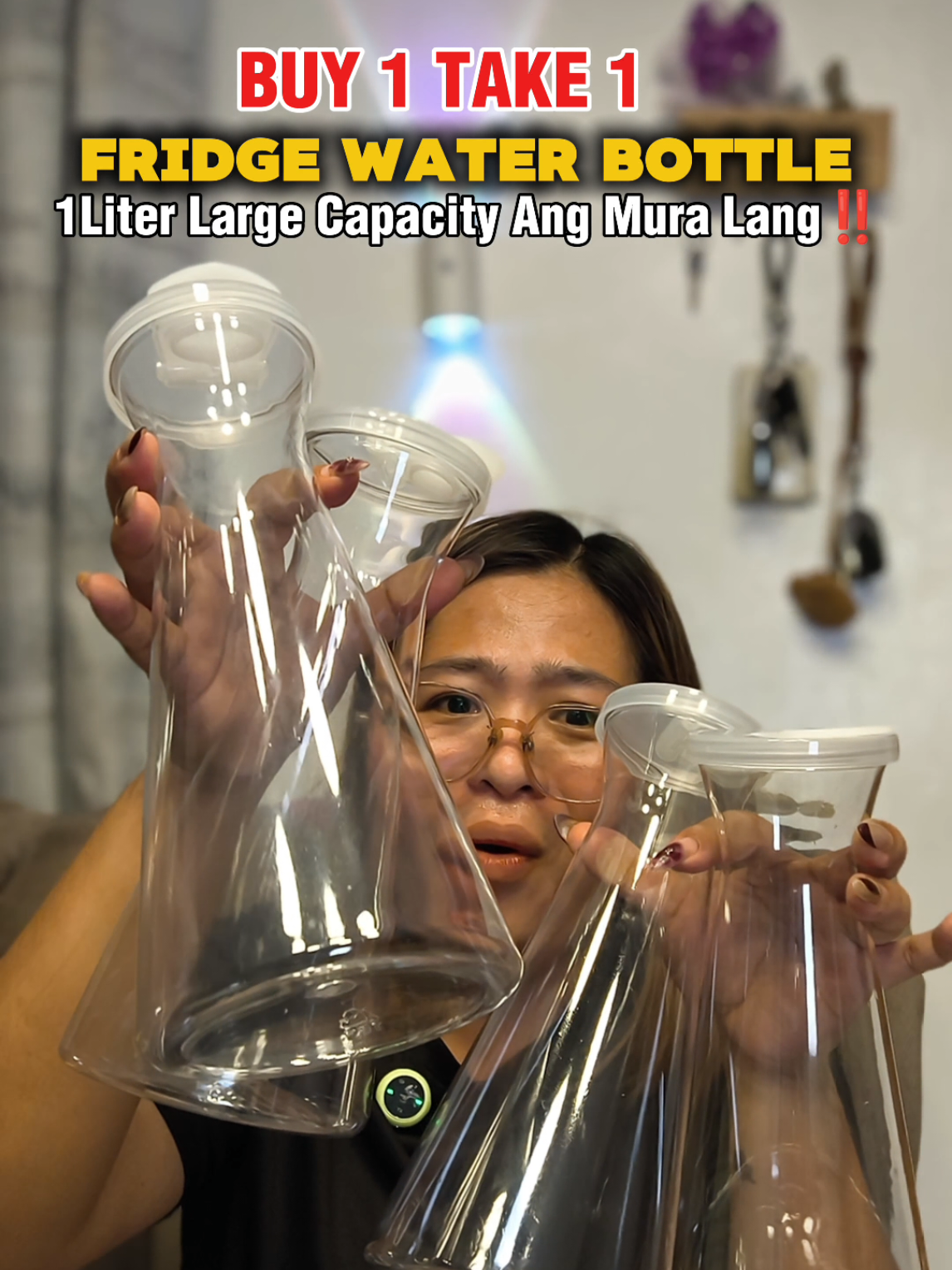 BUY 1 TAKE 1 Fridge Water Bottle for 1Liter Large Capacity  Water bottle  Fridge Water Bottle  Pitcher  #fridgewaterbottle #waterbottle #pitcher #waterbottle #urbankitchen 