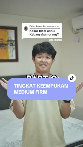 Tingkat keempukan medium firm ini dianggap ideal oleh kebanyakan orang karna mampu memberikan dukungan yang baik untuk kamu yang suka tidur dalam berbagai posisi.  Kasur Bigland memiliki beberapa pilihan kasur dengan tingkat keempukan medium firm diantaranya Bigland tipe Ultimate dan Bigpocket Plustop.  #kasurbigland #kasurspringbed #biglandspringbed