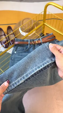 Quần jeans suông trơn màu nhạt lạ dơ#quanjean #phoidoxinh #jeanssuong #hhchou #xuhuong 