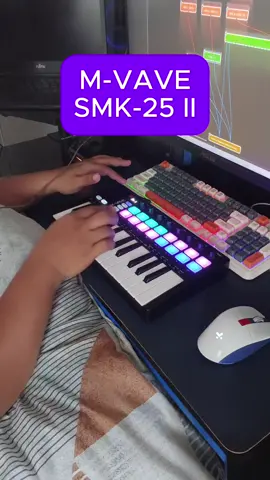 Affordable SMK II 🎹✨ #mvave #mvavesmk25 #praise  #midicontroller #hillsong 