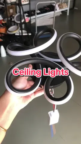 LED ceiling light modern design chandelier simple three color ceiling light suitable for living room study dining room bedroom#light #fixtures 