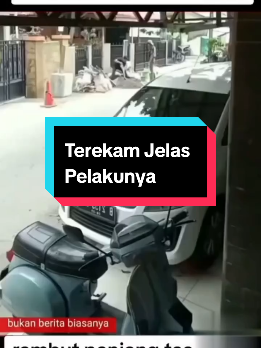 Terekam jelas pelakunya #maling #motor 