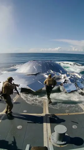 It just launched out of the ocean — and hit the ship #UFOs #UFO #UAP #uaps #ovni 