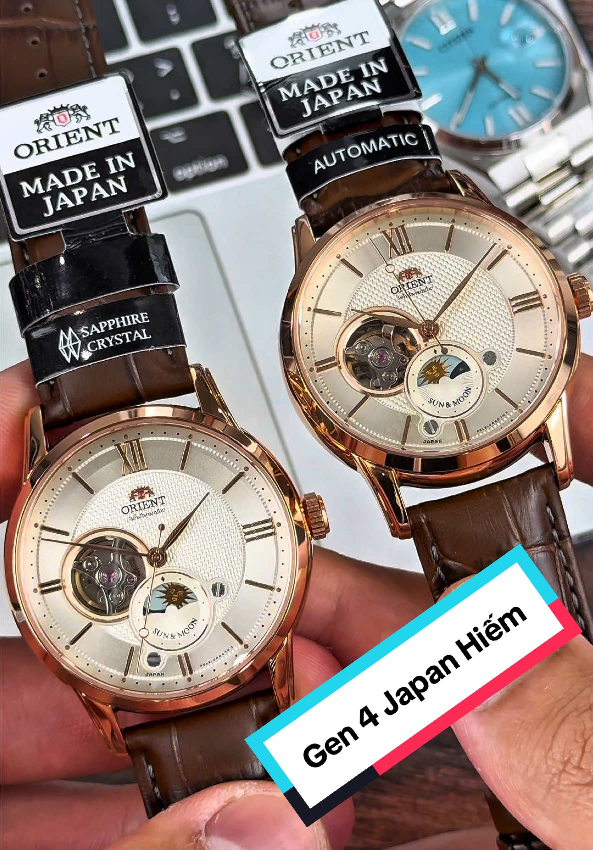 Hàng Hiếm Hót Giá Tốt Orient Gen 4 Vàng Hồng Made in Japan sẵn hàng giao luôn #phuongdongho #orient #orientgen4 #orientgen3 #seiko 