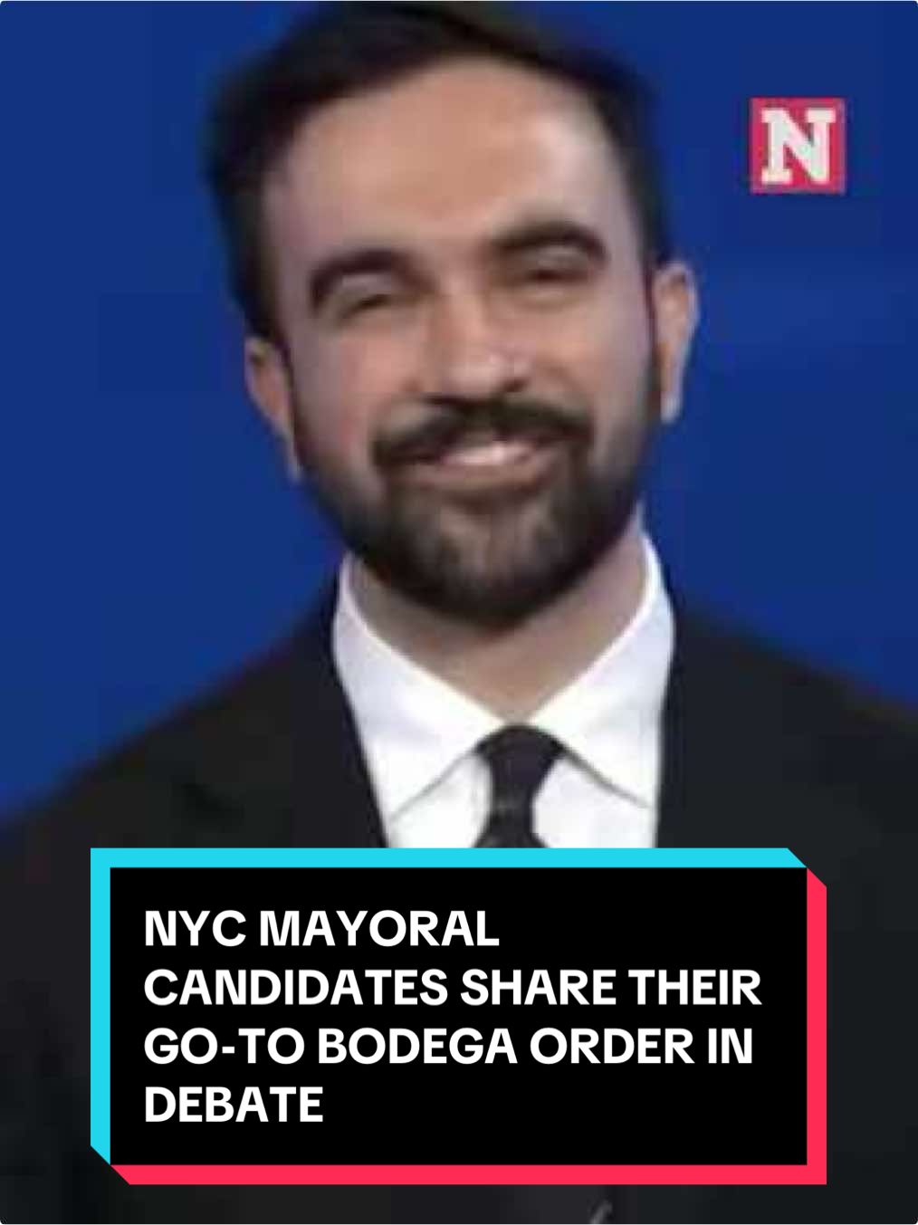 #NYC Mayoral candidates Andrew Cuomo, Curtis Sliwa, and Zohran Mamdani were asked about their bodega orders to end the mayoral debate on a lighter note. #news