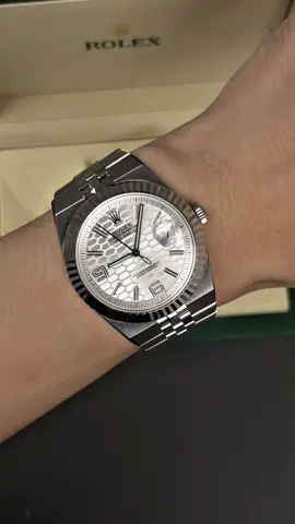 ✨ Rolex Datejust — Silver Roman Dial ✨ Timeless elegance meets modern sophistication. The radiant silver sunray dial with bold Roman numerals captures the essence of refined luxury. The signature fluted bezel dances with light, adding depth and brilliance to every movement. Crafted from durable Oystersteel and paired with the iconic Jubilee bracelet, it delivers ultimate comfort and unmistakable style. #LuxuryWatches #SwissWatch #Watch #LuxuryWatch #LuxuryLifestyleWatc 