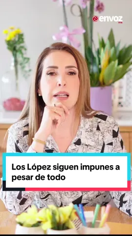 🔴Los López siguen impunes a pesar de todo La presidenta de Morena, Luisa María Alcalde, repite una y otra y otra vez, que en su partido no van a proteger a criminales. Ya no les cuesta nada decirlo aunque no vayan a cumplir. Para que haya castigo, obviamente debe existir una investigación seria, no una simulación y en los casos que conocemos no ha pasado absolutamente nada. 📹Mi videocolumna en @envozmx  #Morena #AMLO #LopezObrador #EVozMx 