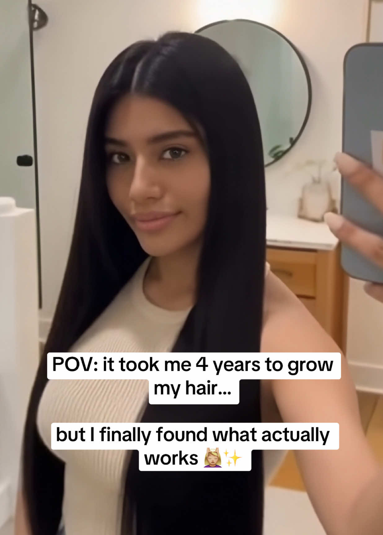 it took me 4 years to figure it out… but I finally found what actually works 💆🏼‍♀️✨ #hairgrowth #hairjourney #hairtransformation #healthyhair #hairtok 