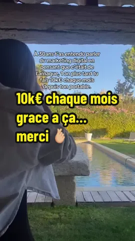 La folie ça serait de dire non à une opportunité qui change la vie de centaine de femmes chaque mois 💖 #digital #business #maman 