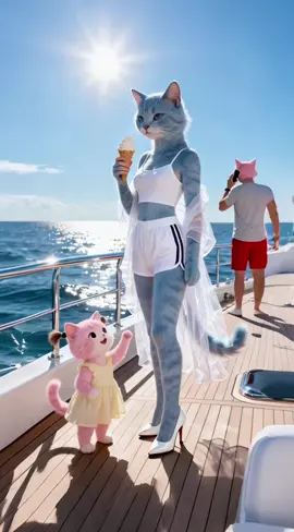 #tiktok #fyp #usa #animal #fypシ #shorts #cat #ai #funny 