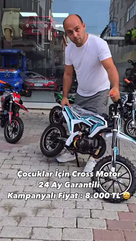 🏍 Pocket Bike 49CC Cross Motor 🪑 Konforlu Deri Koltuk ⚙️ 2 Zamanlı Motor • Manuel Marş Sistemi ⛽️ Benzin ile Çalışma 🛞 Hava Dolgulu Gerçek Lastikler 📏 Sele Yüksekliği: 65 cm 🏋️‍♂️ Taşıma Kapasitesi: 85 kg 🚀 Maksimum Hız: 45 km/h 👦👧 6 - 16 Yaş Arası Uygun Kullanım 🧰 2 Yıl Resmî Garanti 🇹🇷 Kaliteli, güvenli ve eğlenceli sürüş için doğru adres! 📩 Ürün hakkında daha fazla bilgi almak veya sipariş vermek için bize DM yoluyla ya da profilimizdeki WhatsApp numarasından 7/24 ulaşabilirsiniz. #çocukmotosiklet #pocketbike #crossbike #çocukmotoru #çocukhediyesi  