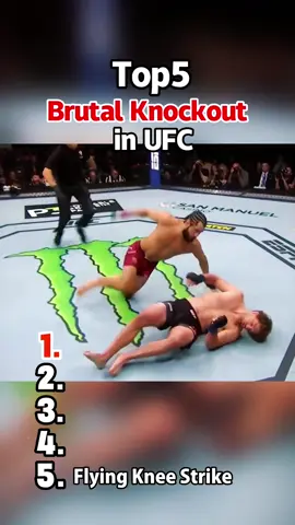 Brutal Knockout #UFC #ko #ufcknockout #top5 #bestofufc 