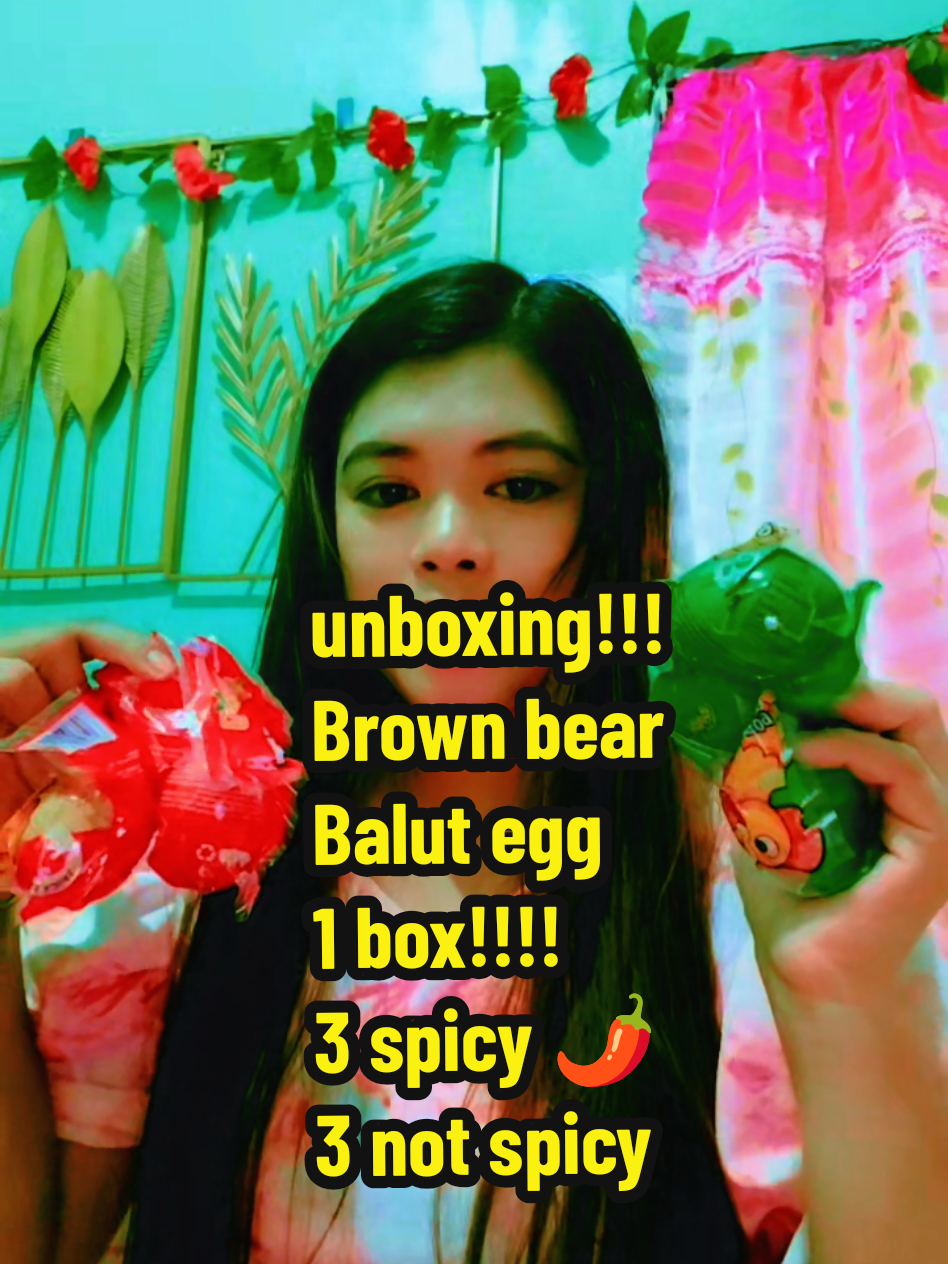 unboxing!!!  Brown bear  Balut egg 1 box!!!!  3 spicy 🌶 3 not spicy ❌ 🌶 #affiliate #affiliatemarketing #affiliatemomamy👩‍🦰❤️ #amytiktok❤️❤️  #fb_ymaamy❤️👈 