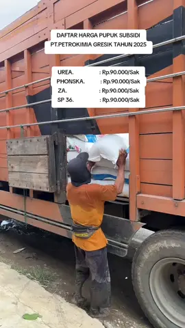 DAFTAR HARGA PUPUK SUBSIDI PT.PETROKIMIA GRESIK TAHUN 2025 UREA.                    : Rp.90.000/Sak PHONSKA.            : Rp.90.000/Sak ZA.                         : Rp.90.000/Sak SP 36.                    : Rp.90.000/Sak * Keterangan : Isi Per Sak (50kg) * Harga Yang Tertera Sudah Termasuk Ongkir * Sistem Pembayaran COD/Bayar Di Tempat Minimal Order 10 Sak - 10 Ton * Tanpa DP Awal / Bayar Duluan * 100% Asli, Pupuk Bisa Di Cek Setelah Sampai#fyp#masukberanda#cod#petaniindonesia🇮🇩🇮🇩🇮🇩🌿🌿#pupuk 