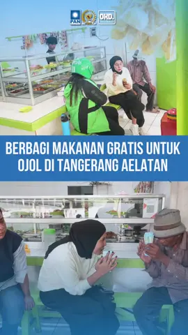 Berbagi makanan gratis untuk para pengemudi ojek online di Ciputat Timur, Tangerang Selatan. Mereka adalah pejuang ekonomi yang setiap hari menggerakkan roda kehidupan kota ini. Semoga kegiatan kecil ini membawa kebahagiaan dan semangat baru bagi semuanya. 💙🇮🇩 #oktakumaladewi #okd #partaipan #partaiamanatnasional #dprri 
