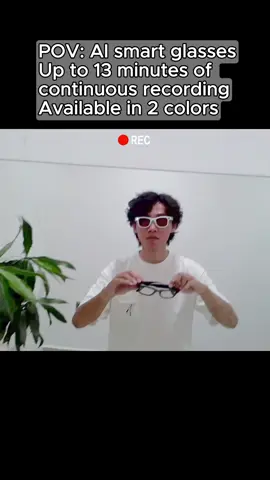 #smartglasses #camera #ai #tiktokshopfalldealsforyou #glasses 