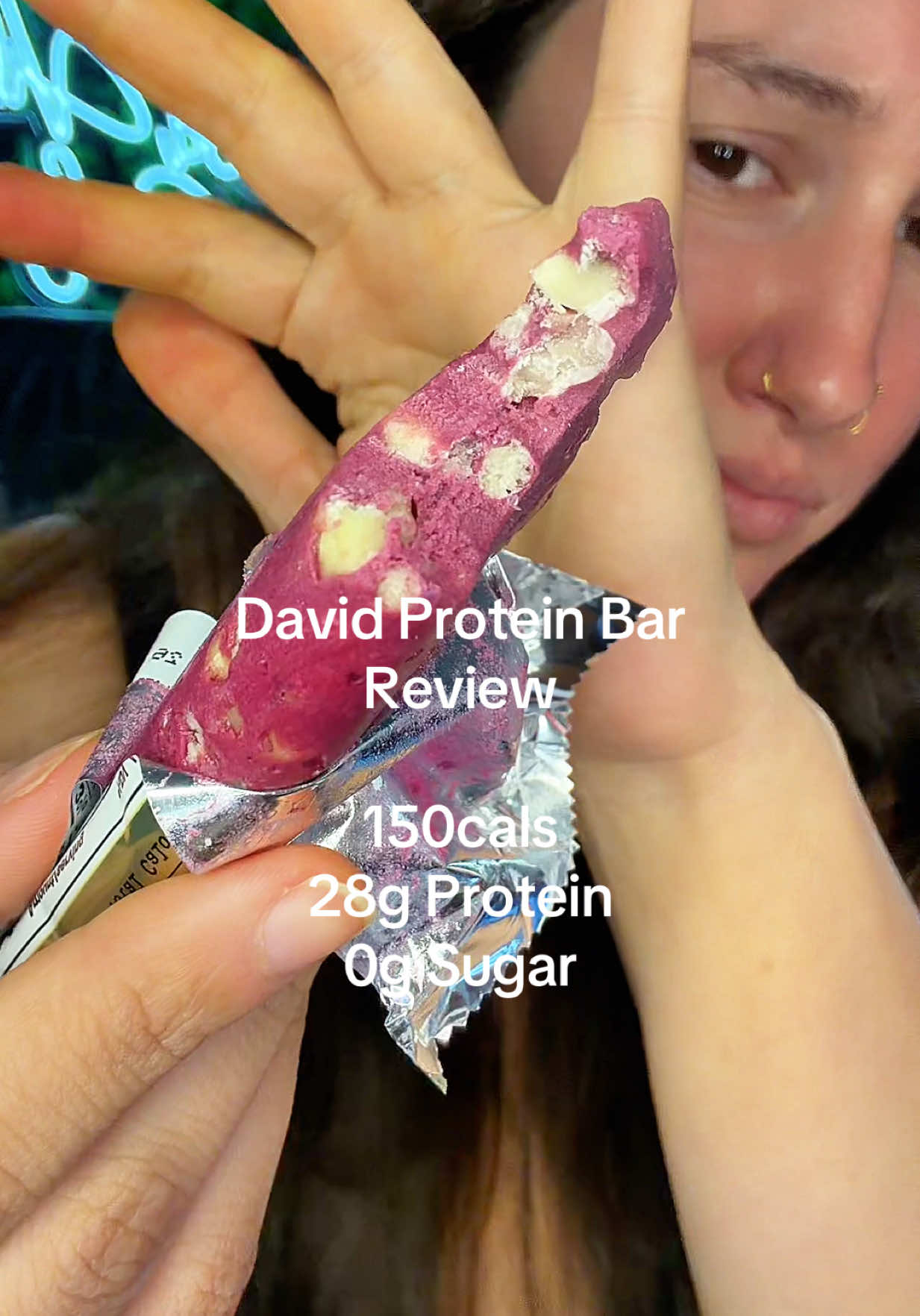 Trying the David Protein Bar variety box and starting with the Blueberry Pie flavor 🫐 🥧 - it actually tastes like dessert but packed with protein. This might be my new breakfast go to! Soft, chewy, and perfect for a quick breakfast or protein snack. If you’re looking for a clean, high-protein bar that doesn’t taste chalky, this one’s worth it. 💪✨ #proteinbar #proteinbarreview #davidprotein #highproteinsnack #protein 