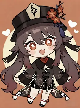 #hutao #GenshinImpact #genshinchibi #诗梨·清痕明曦 