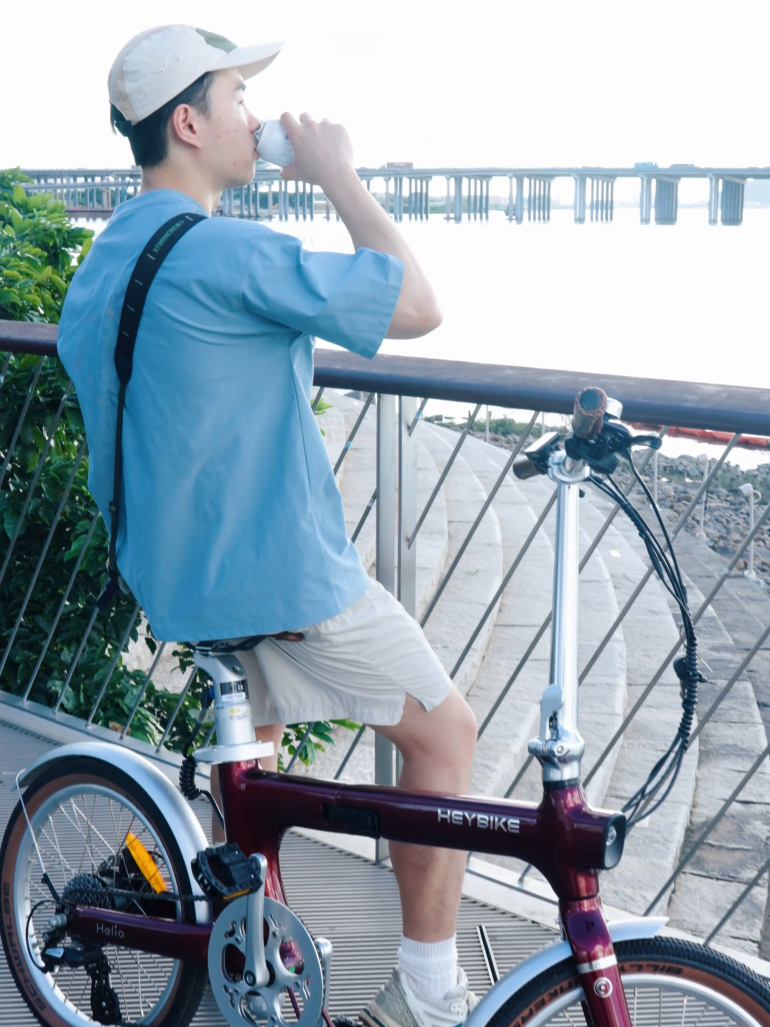 Your Seat On The Go - Helio F#foldingebike #urbanmobility #ebike #letyourjoyout #heybike #electricbike