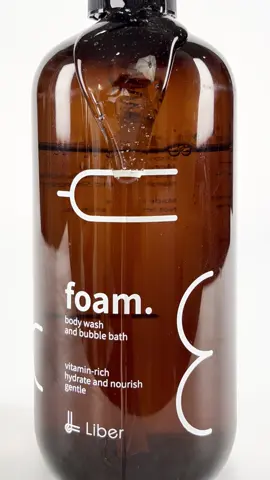Cuaca panas bikin badan gampang lengket dan gerah!  Jaga badanmu tetap fresh dan wangi seharian dengan Liber Foam Body Wash 🤩 #liber #foam #cuacaekstrem #bodywash #bodycare 