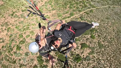 I believe I can fly 🫠. #paragliding #capetownsouthafrica #paraglidingcapetown 