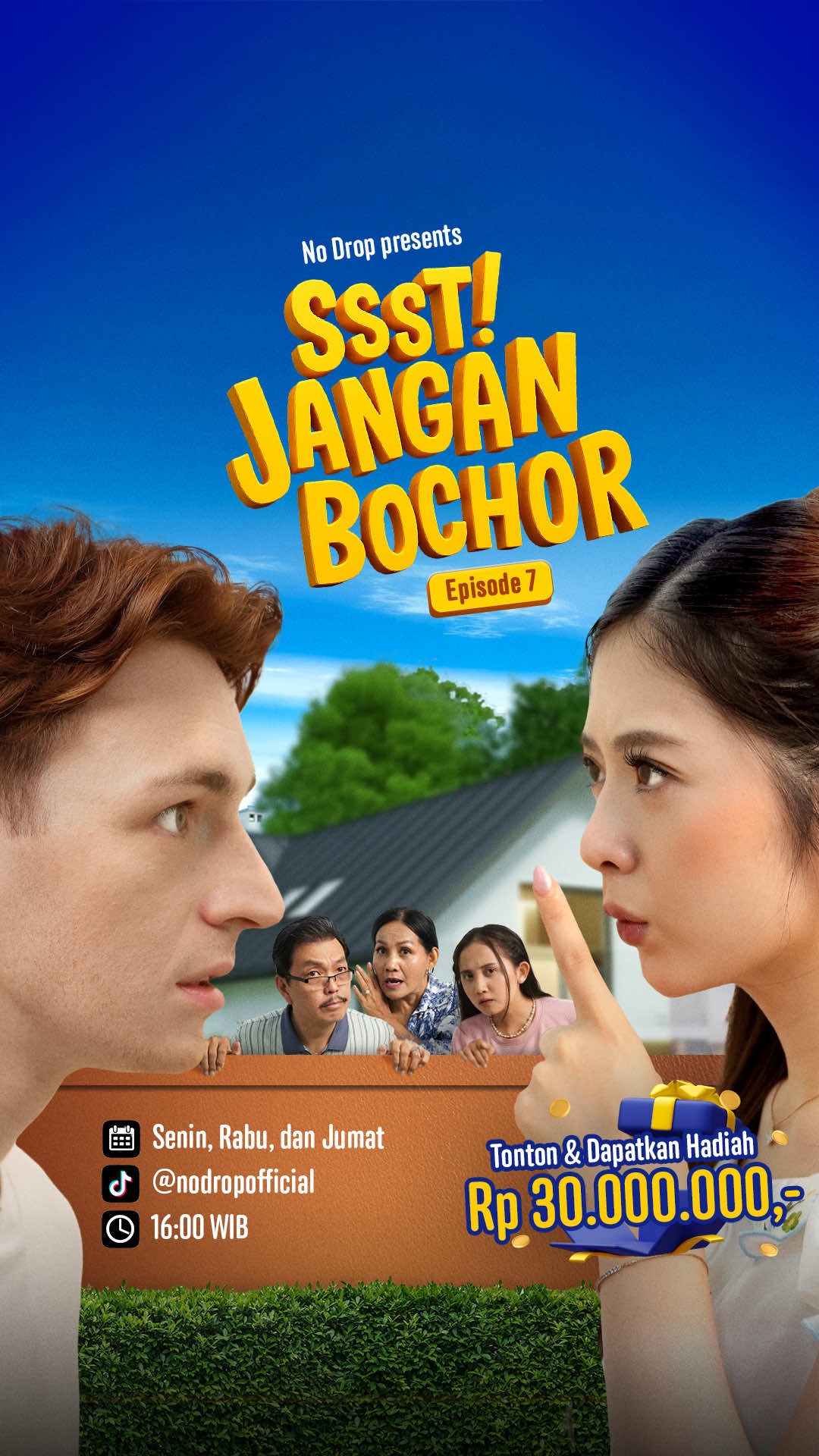 Hari ini mas bule di marahin papah. Takut banget 😭 @NoDropIndonesia #TikTokTainment #SSSTJanganBochor #SerialTikTok #Bersinemapictures #PHK 