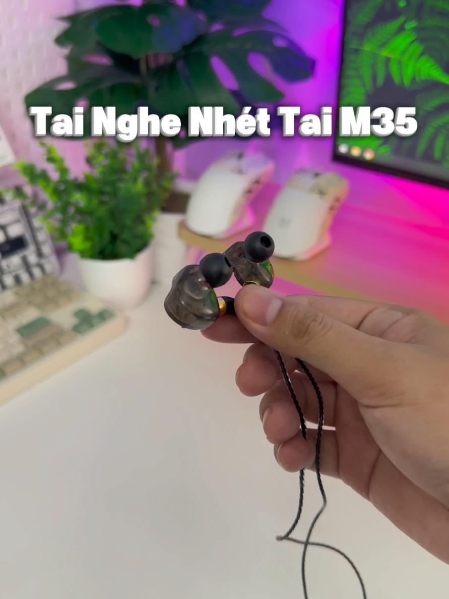 Tai nghe nhét tai giá rẻ cho PC #tainghe #tainghecoday #m35  #tainghegaming #tainghegiare 