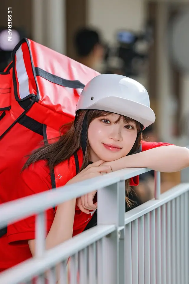 オンニラインなのに幼いのと、マンネなのに大人びてるの正反対過ぎて面白い🥰 #lesserafim #kimchaewon #hongeunchae  #kpopfyp 