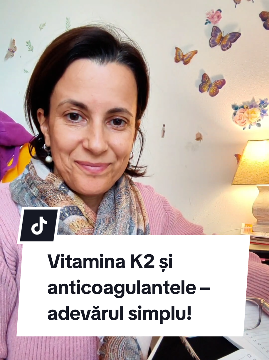 Risposta a @verginicabranzilagina  Nu e despre a lua tot ce auzi, ci despre a înțelege ce ți se potrivește ție — pentru că sănătatea reală înseamnă echilibru și informare. Iei anticoagulante și nu știi dacă poți lua vitamina K2? ❤️‍🩹 Află de ce trebuie să ceri sfatul medicului și cum poți susține oasele în siguranță cu D3, calciu și magneziu. #vitaminaK2  #anticoagulante  #artritisreumatoide #artroza  #educatie 
