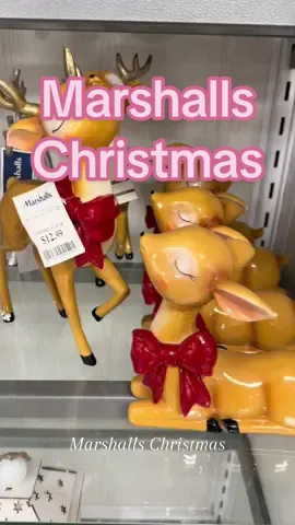 Super cute Christmas finds at @Marshalls. Love the little deer ❤️#creatorsearchinsights #shopwithme #marshalls #christmas #christmasdecor 