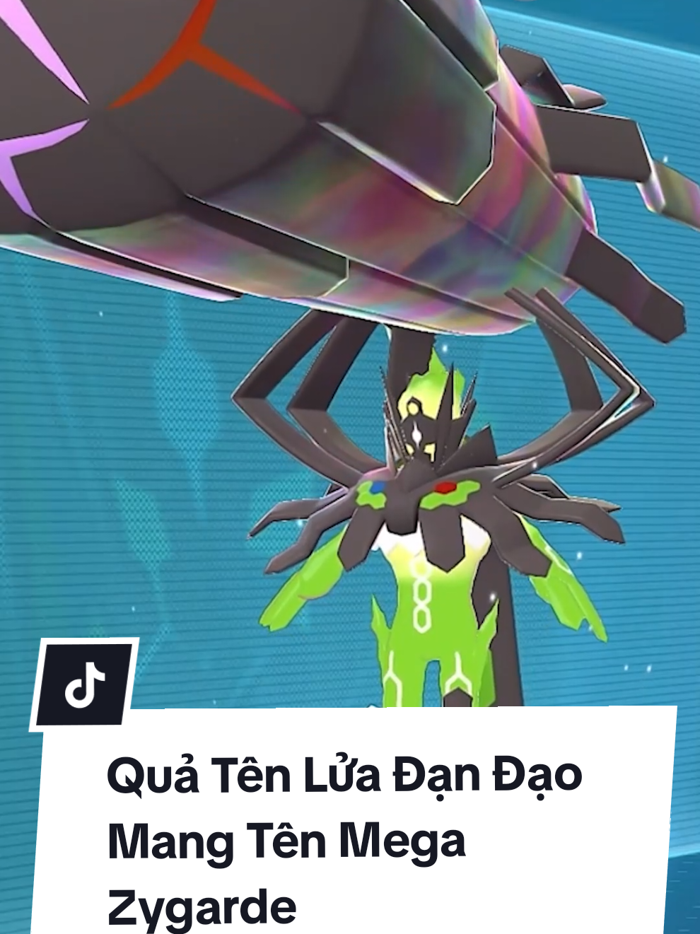 Quả Tên Lửa Đạn Đạo Mang TênMega Zygarde. #pokemon #pokemonlegendsza #pikachu 