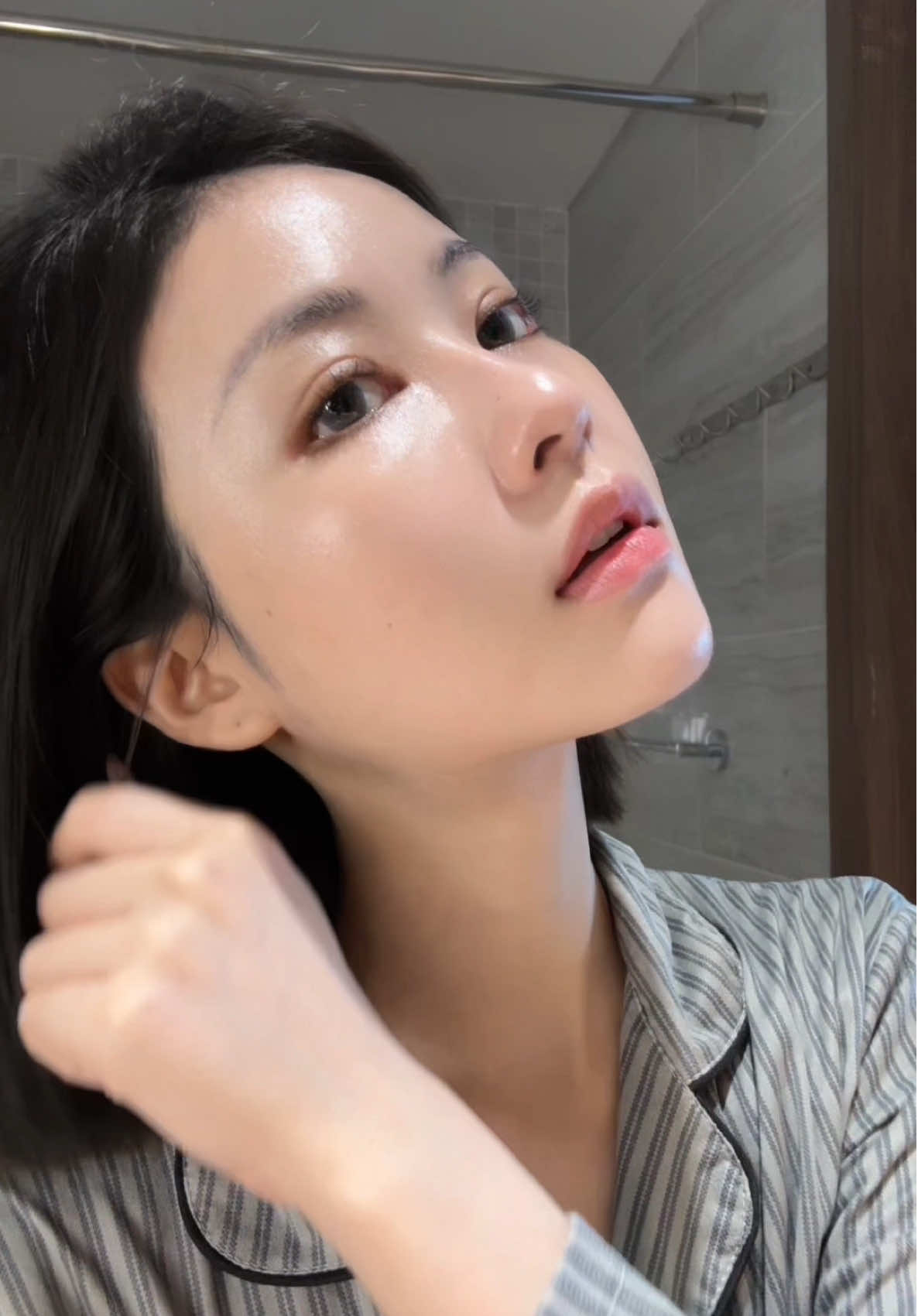 trộm vía th sợ bị mụn lắm rùi 😢🥹 #routineskincare 