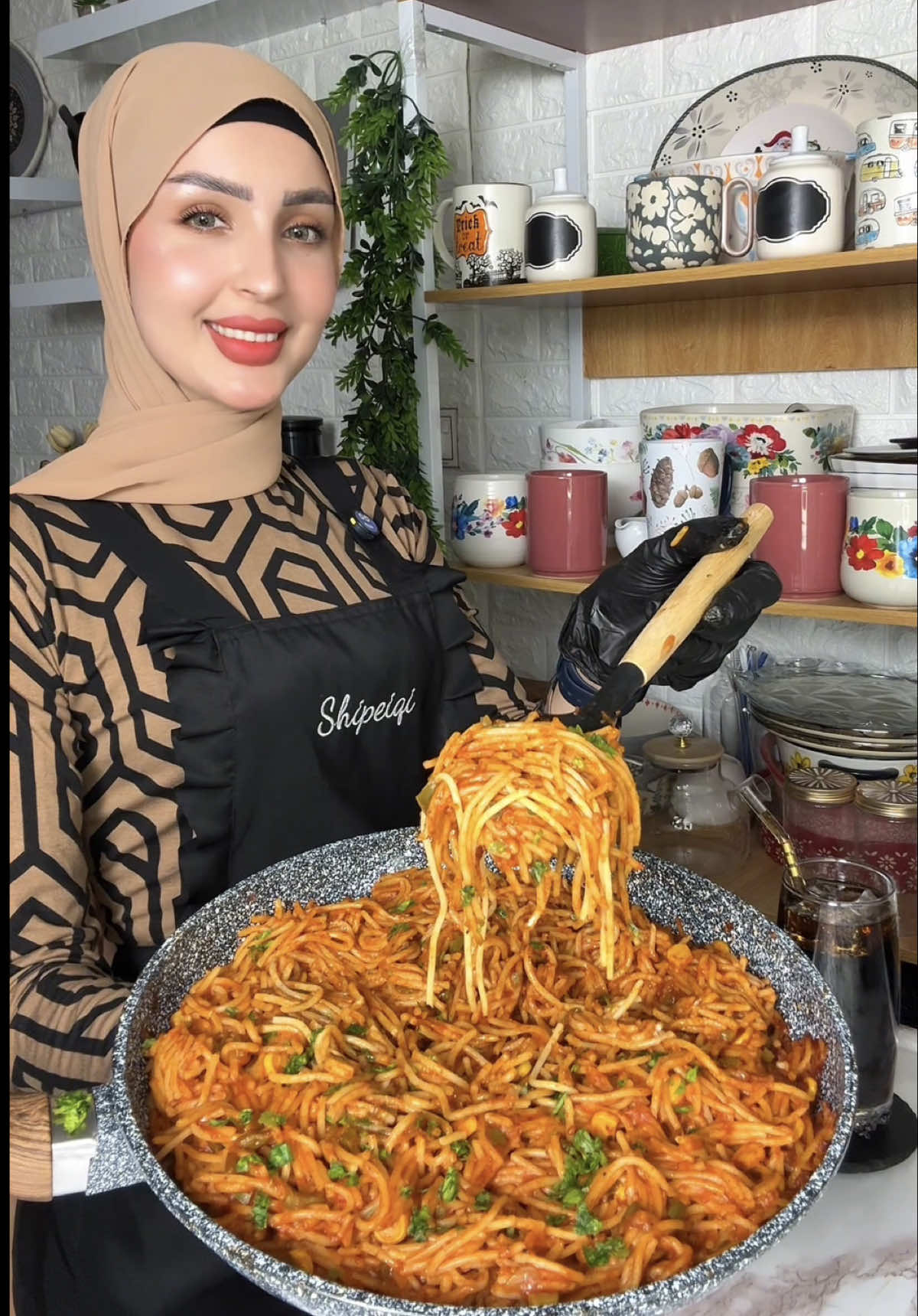 اسباكتي 😍 ضروري اجربوها 🩵 بالنسبه للتوابل عباره عن .. فلفل اسود   ماجي لحم  بهارات مشكله  بابريكا . #طبخ #اطبخ_علي_تيك_توك #طبخات_تيك_توك #اكسبلور #العراق 