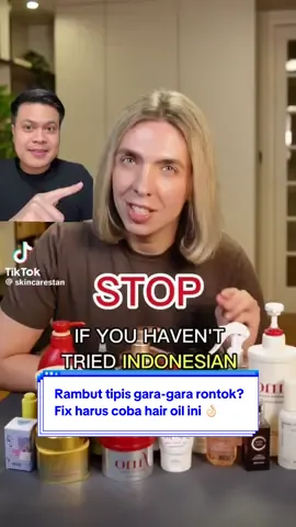 Mantep euy udah sampe luar negeri! Asliii deh ini one of highly recommended hair oil yang efeknya berasa di Aa 😉 #hairoil 