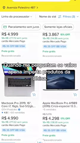 quando me perguntam se valeu a pena importar, eu: #apple #macbookpro #macbook #negocios 