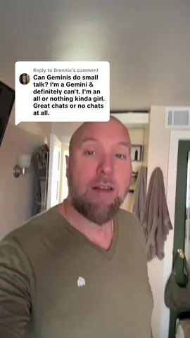 Replying to @Brennie can Geminis do small talk? ♊️ #gemini #gemini♊️ #geminiseason #astrology #smalltalk 