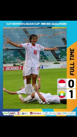 #အင်ဒိုကိုယ်နိုင်သွားပါပြီးကလေးတွေ🥰 #မြန်မာU17အမျိုးသမီးအသင်း #မြန်မာအမျိုးသမီးဘောလုံးအသင်း #foryoupage #ရောက်စမ်းfypပေါ် 