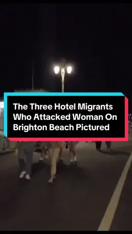 The three hotel migrants accused of dragging a woman onto Brighton Beach and raping her have been named and pictured. Karin Al-Danasurt, Ibrahim Alshafe, and Abdulla Ahmadi face serious charges after the alleged attack in East Sussex earlier this month. #Brighton #UKNews #CrimeUpdate #BreakingNews #Justice