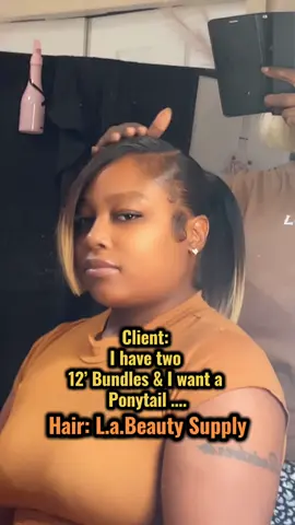 It’s fall season in Florida and it’s still HOT 🥵 BOOK ME FOR YOUR PONYTAILS . #fyp #ponytail #sleek #tampahairstylist 