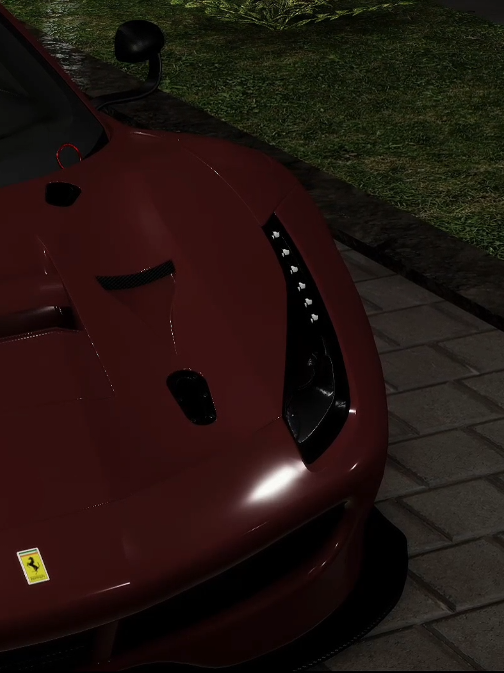 Game : MIDNIGHT CHASERS 🤭 #fyp #robloxfyp #ferarri #cinematic #car 