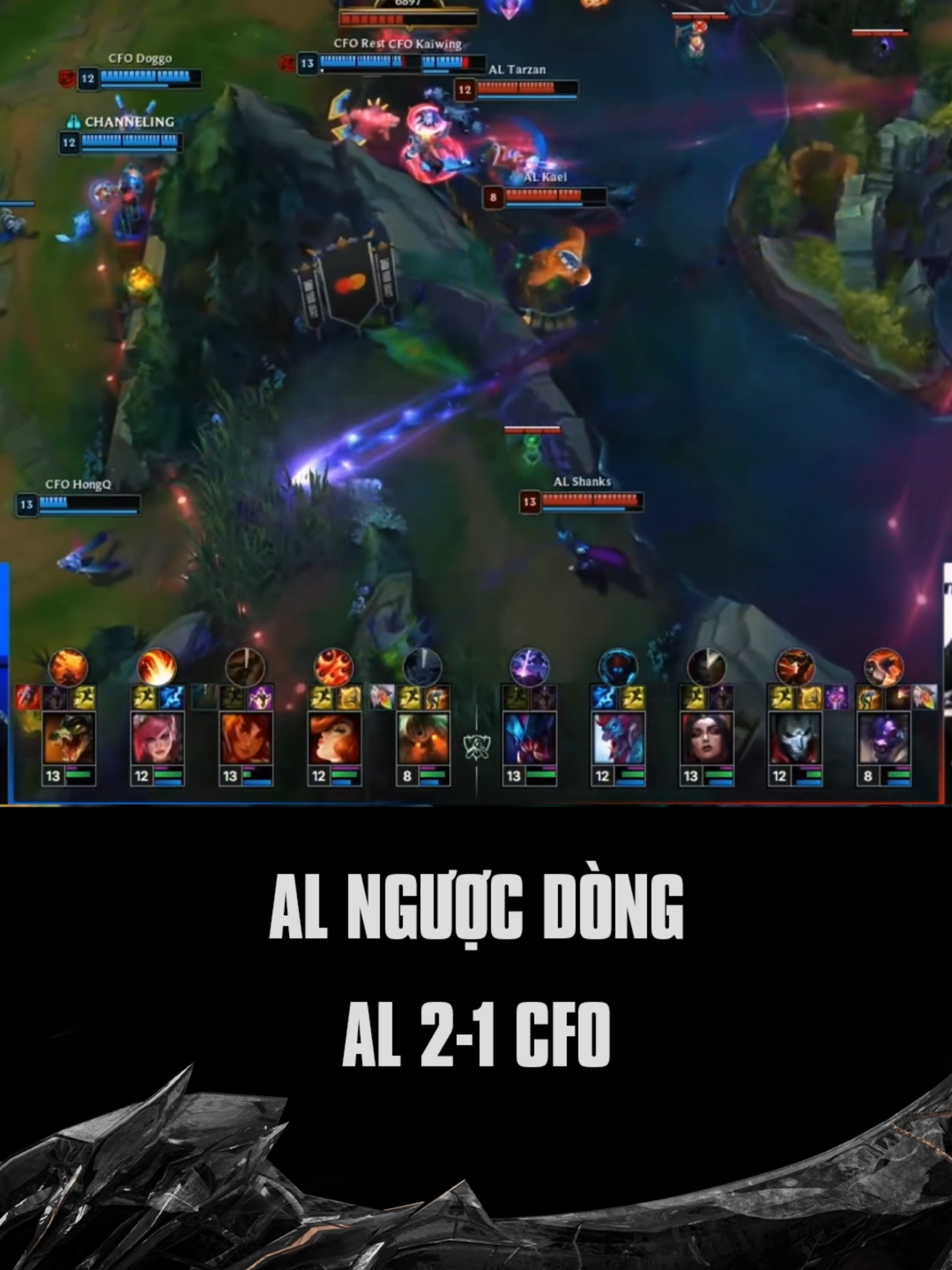 AL là đội tiếp theo vào Tứ Kết #GamingOnTikTok #fyp #leaguetok #worlds2025 #lolpacific