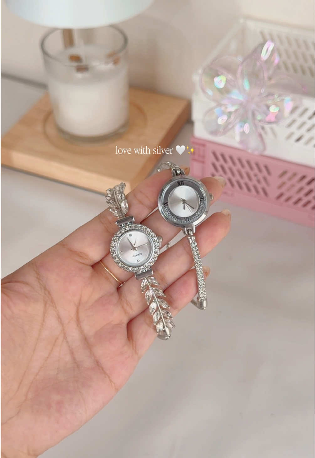 silver emg pesonanya bedaa ✨🥹 #jamtanganserut #jamtangantalisilver #jamtanganwanita 