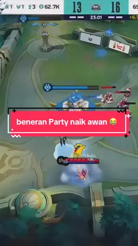 Malah beneran Party naik awan 😭😩 #Onic #DynamicMPL #WellPlayed #MPLIDS16 #WeOwnThis