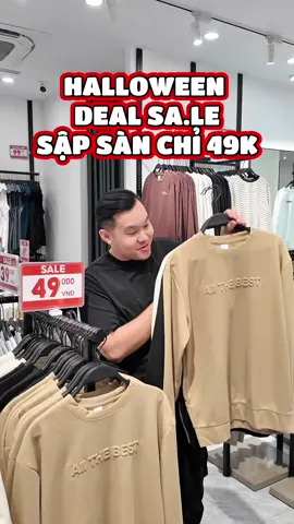 Chưa bao giờ giá mềm nhưng hôm nay, mấy ông nhớ ra ngay Atino đi nha. #atino #halloween #atinosale #fashion 