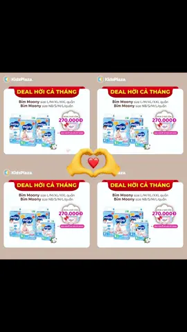 👉Bỉm Moony siêu sale tháng 10 các mom ơi #Kidsplaza #MOONY