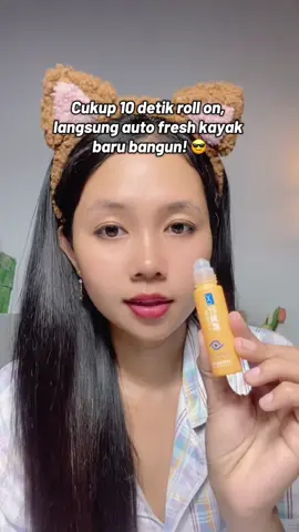 Kerja boleh sibuk, tapi mata tetep seger dan cerah dong ❤️‍🔥 #creammata #matapanda 