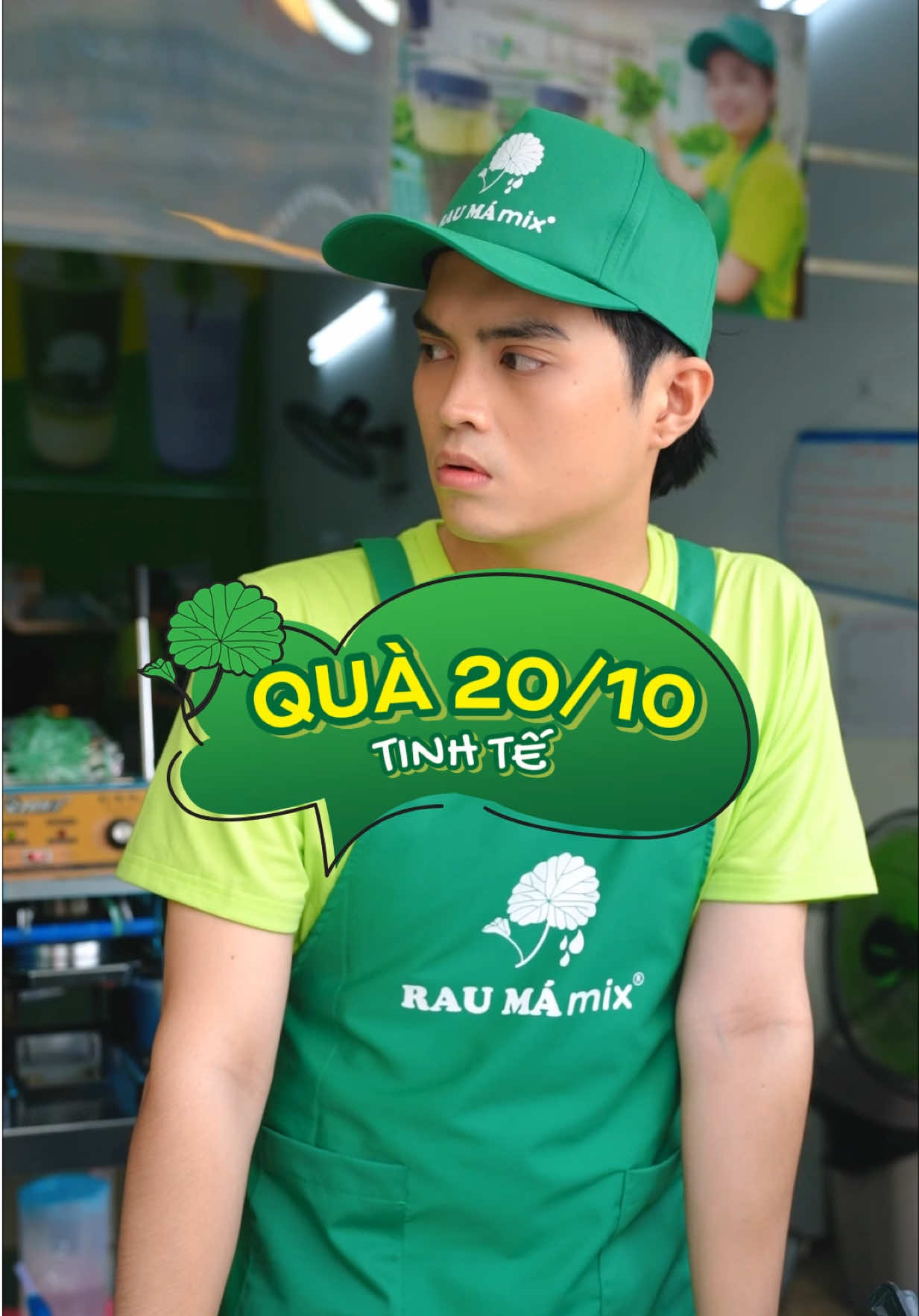 Tặng quà không cần sến, chỉ cần đủ “wow” với Rau Má Mix🎁  #RauMaMix #cangmixcangngon #phunuvietnam #20thang10 #quatang20_10 