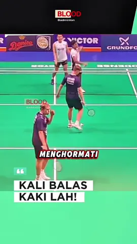 KAKI BALAS KAKI🔥 #fajarfikri #denmarkopen2025 