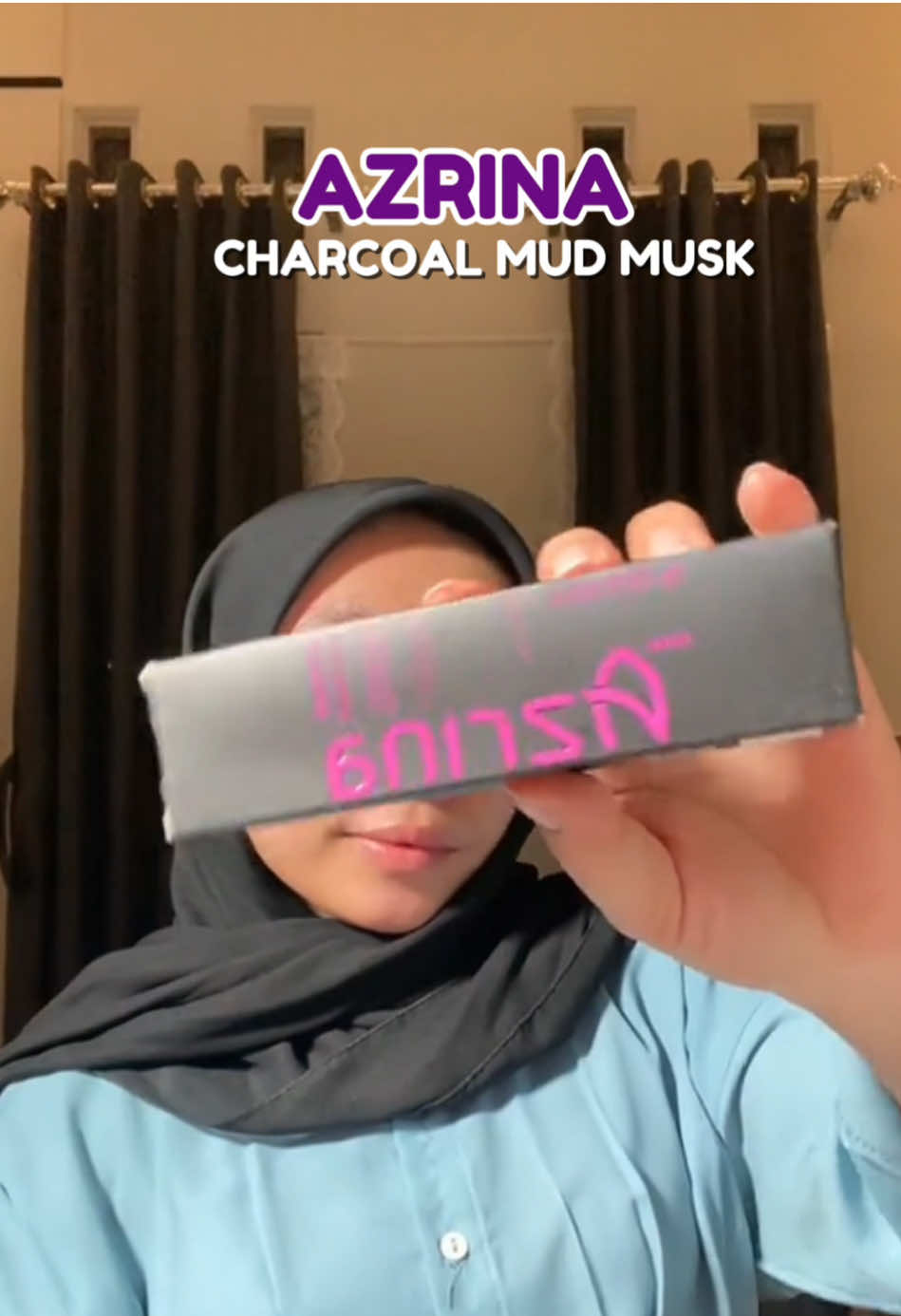 kalo kulit mulai rewel, buru buru deh pake masker satu ini🫶 @azrinabeauty  #maskerwajah #maskercharcoal #racuntiktok #fyp 